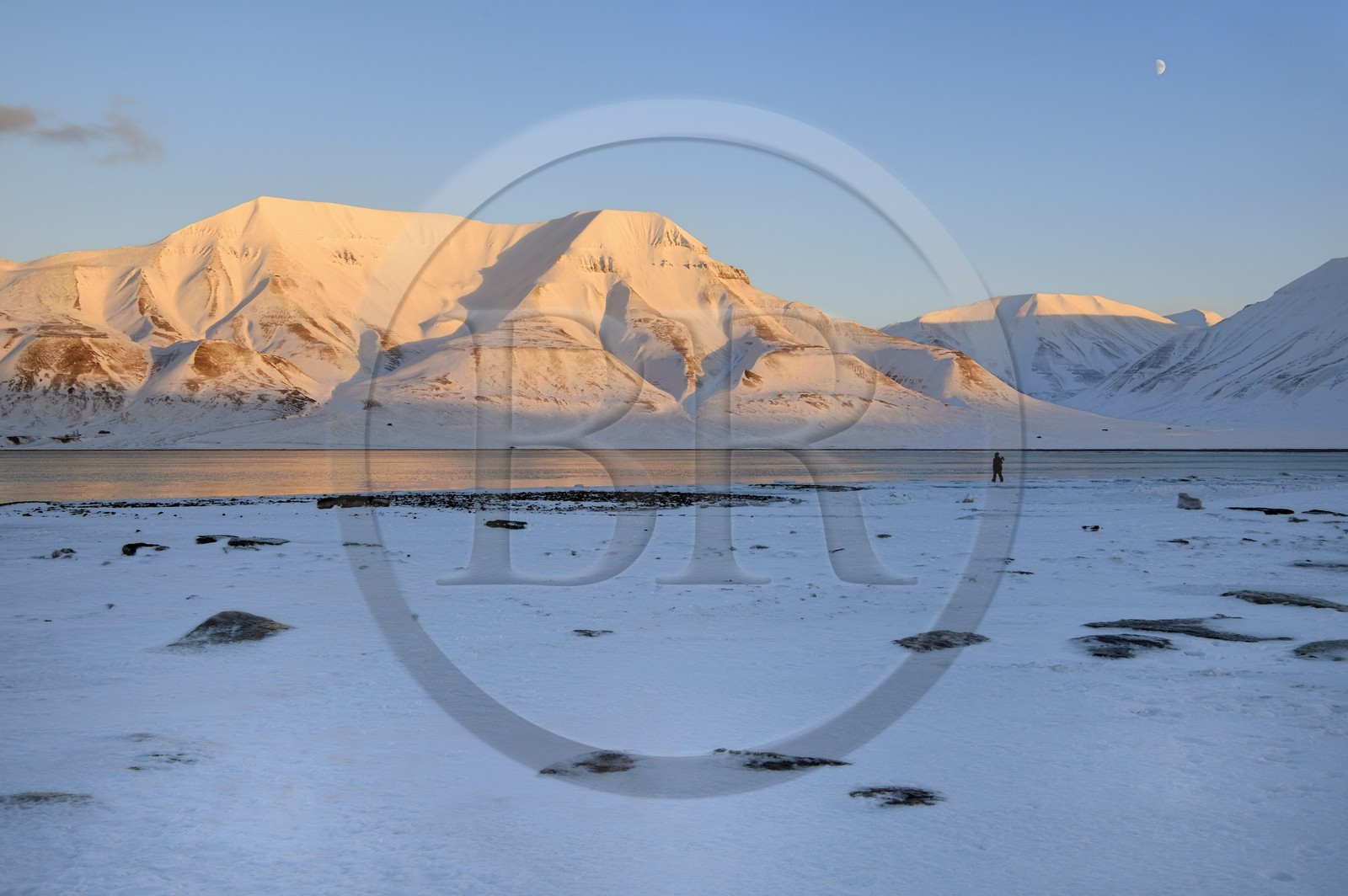 Norvège, Svalbard, Spitzberg, Longyearbyen, Adventfjorden Norvège, Svalbard, Spitzberg, Longyearbyen, Adventfjorden