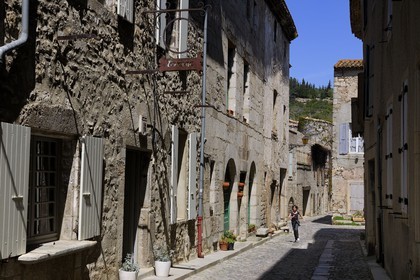 France, Aude (11), village de Lagrasse, labellisé Les Plus Beaux Villages de France