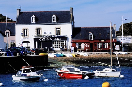 France, Morbihan, Groix island, Port Tudy