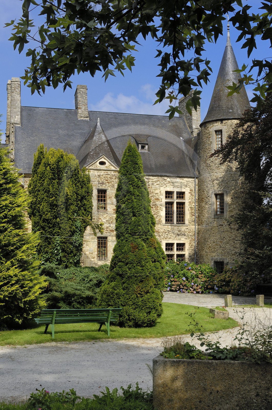 France, Manche (50), Saint-Lo, le château d'Agneaux
