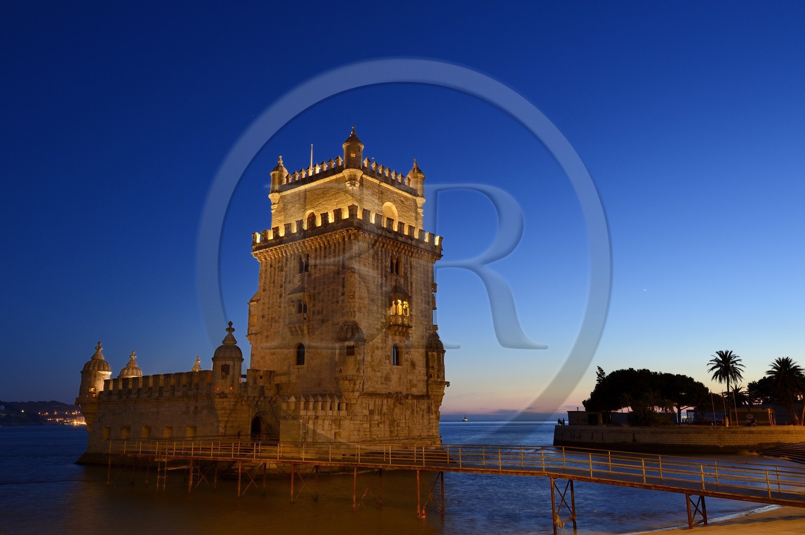 Portugal, Lisbonne, Bélem, Tour de Bélem (Torre de Bélem), classé Patrimoine Mondial de l'UNESCO