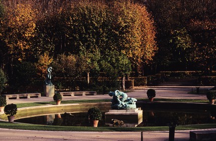 France, Paris (75), les jardins du musée Rodin