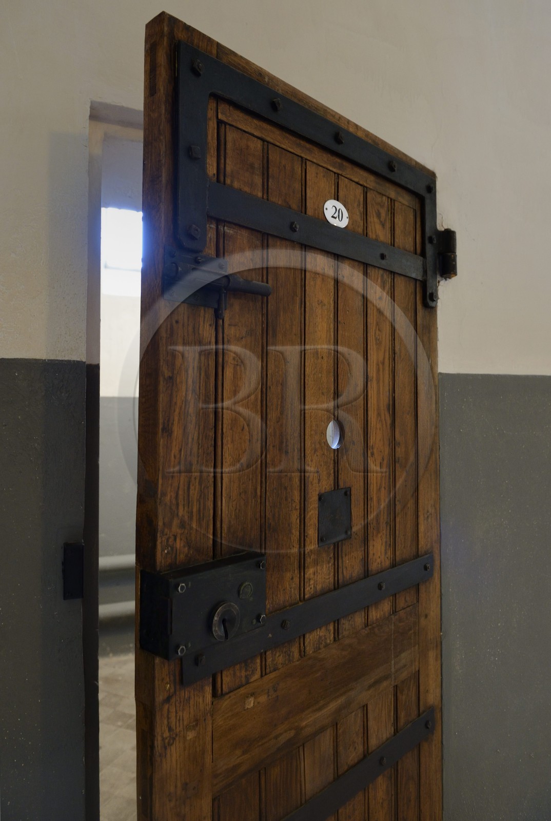 France, Rhône (69), Lyon, Mémorial Prison de Montluc, la cellule numéro 20 où fut incarcéré Klaus Barbie pendant une semaine en mai 1987