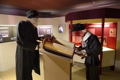 France, Bas Rhin, Bouxwiller, Jewish Alsatian museum in the former synagogue