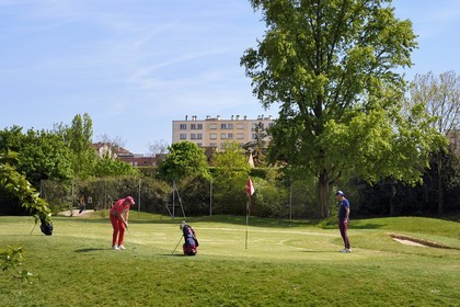 France, Val de Marne, Champigny sur Marne, parc du Tremblay 9 hole golf course