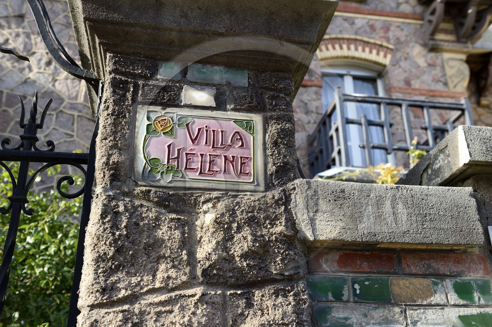 France, Meurthe-et-Moselle (54), Nancy, maison Art Nouveau au 10 rue Félix Faure