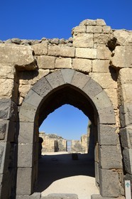 Israel, Northern District, Galilee, Belvoir Fortress is a Crusader fortress hold by the Knights Hospitaller between 1168 and 1189