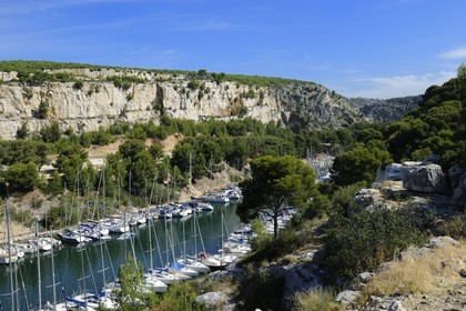 France, Bouches-du-Rhône (13), Cassis, la calanque de Port-Miou
