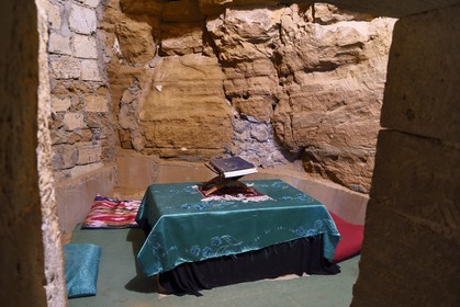 Azerbaïdjan, région de Gobustan, Maraza City, mausolée de Diri Baba