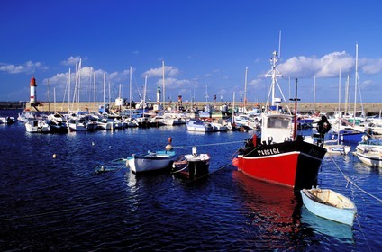 France, Morbihan, Groix island, Port Tudy