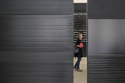France, Herault, Montpellier, historic center, Fabre museum, rooms dedicated to the artist Pierre Soulages (1919-2022)