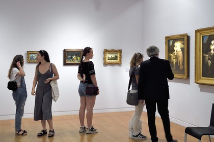 France, Bouches du Rhone, Aix en Provence, Granet museum, Paul Cezanne paintings