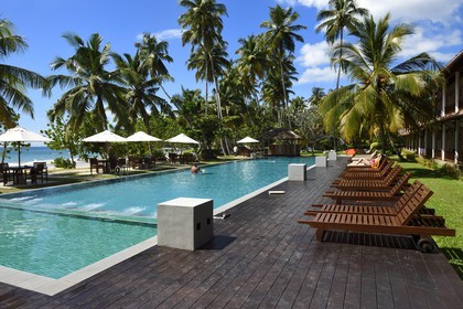 Sri Lanka, Southern Province, Weligama, Mirissa Beach, Paradise Beach Club hotel
