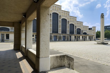 France, Rhone, Lyon, the concert hall Halle Tony Garnier from the architect Tony Garnier