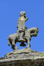 France, Finistere, Pleyben, the calvary in the Parish close (enclos paroissial)