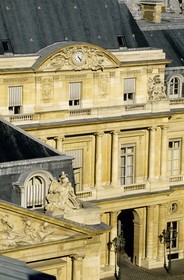 France, Paris (75), Palais Royal, bâtiment du conseil d'état