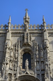 Portugal, Lisbonne, Bélem, Monastere des Hiéronymites (Mosteiro dos Jerónimos), classé Patrimoine Mondial de l'UNESCO, église Santa Maria