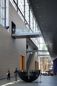 France, Bas Rhin, Strasbourg, Museum of Modern and Contemporary Art of Strasbourg (MAMCS) by architect Adrien Fainsilber