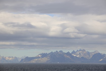 Greenland, Southern Region, iceberg off Farvel (Farewell) Cape