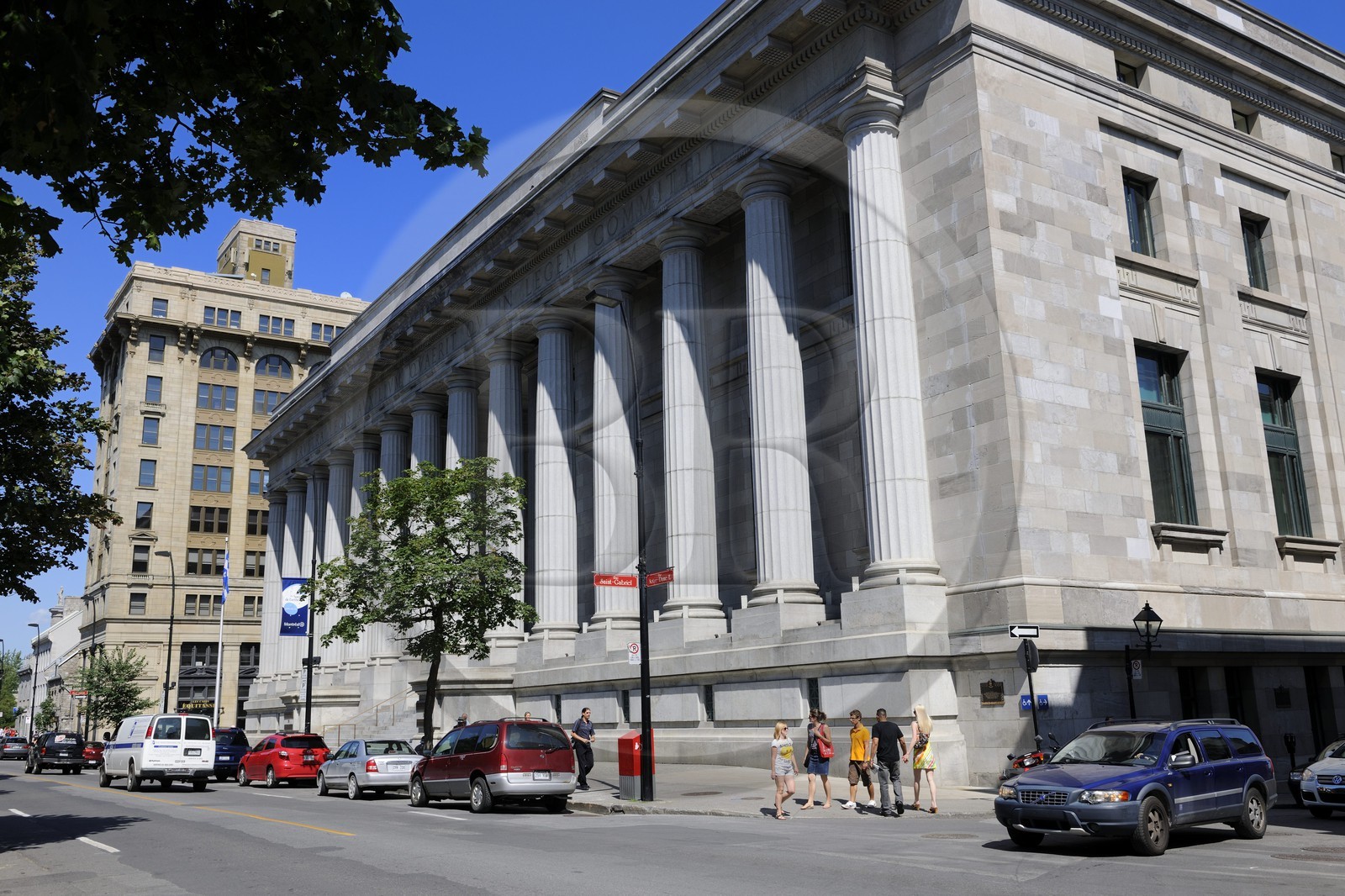 Canada, province de Québec, Montréal, quartier du Vieux-Montréal, la Cour d'Appel rue Notre-Dame