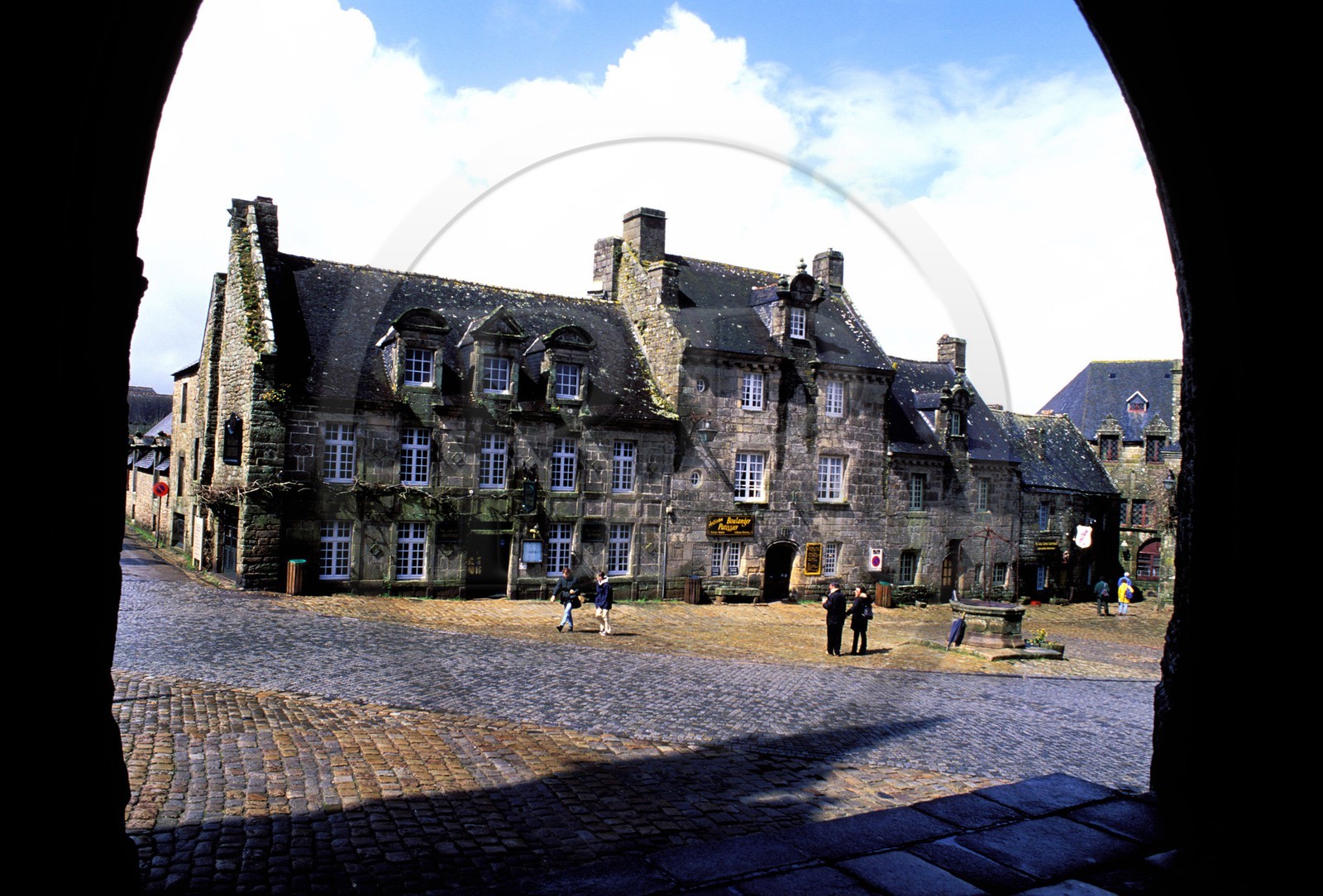 France, Finistère (29), Locronan, labellisé Les Plus Beaux Villages de France