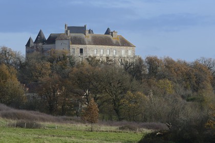 France, Indre, Berry, Parc Naturel Regional de la Brenne (Natural Regional Park of La Brenne), Rosnay, Bouchet castle