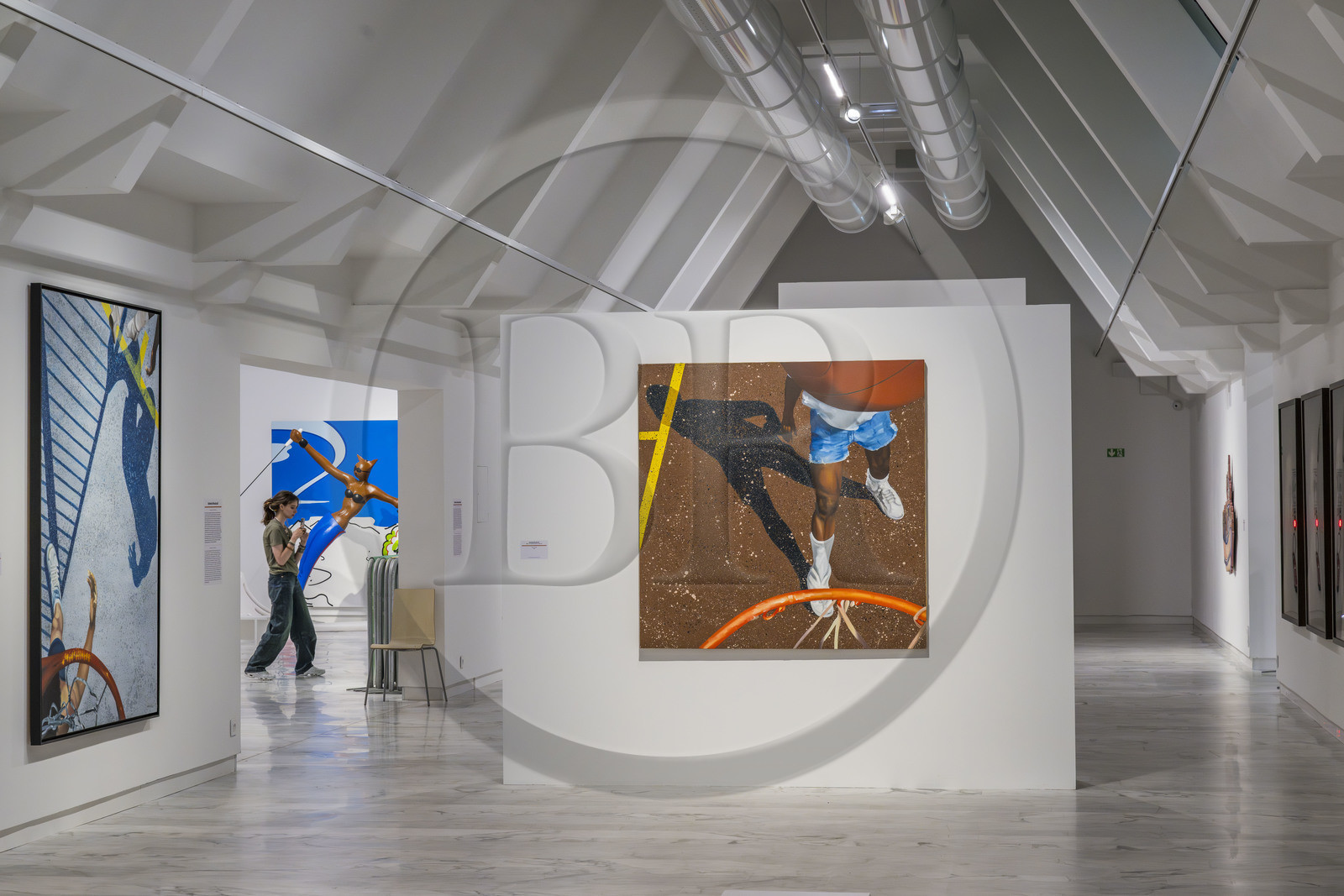 France, Bouches-du-Rhône (13), Marseille, le MAC (musée d'Art Contemporain), rénové en 2023,