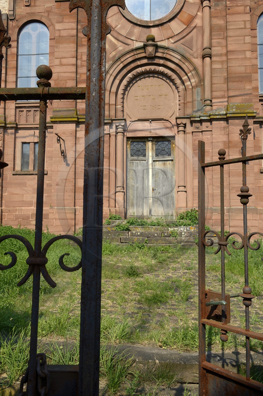France, Bas-Rhin (67), Balbronn, l'ancienne synagogue