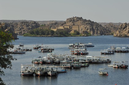 Egypt, Upper Egypt, Nubia, Nile Valley, Aswan, Agilka Island, Philae listed as World Heritage by UNESCO, Isis Temple