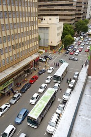 South Africa, Gauteng Province, Johannesburg, Braamfontein district, De Korte street