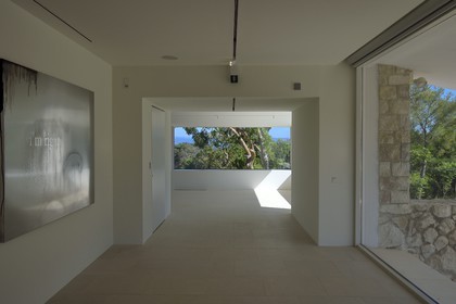 France, Var (83), Iles d'Hyères, parc national de Port Cros, Ile de Porquerolles, la Fondation Carmignac