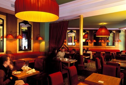 France, Paris 1er (75), café Ruc, rue Saint Honoré