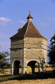 France, Gers, Miramont Latour, dovecote of Latour castle