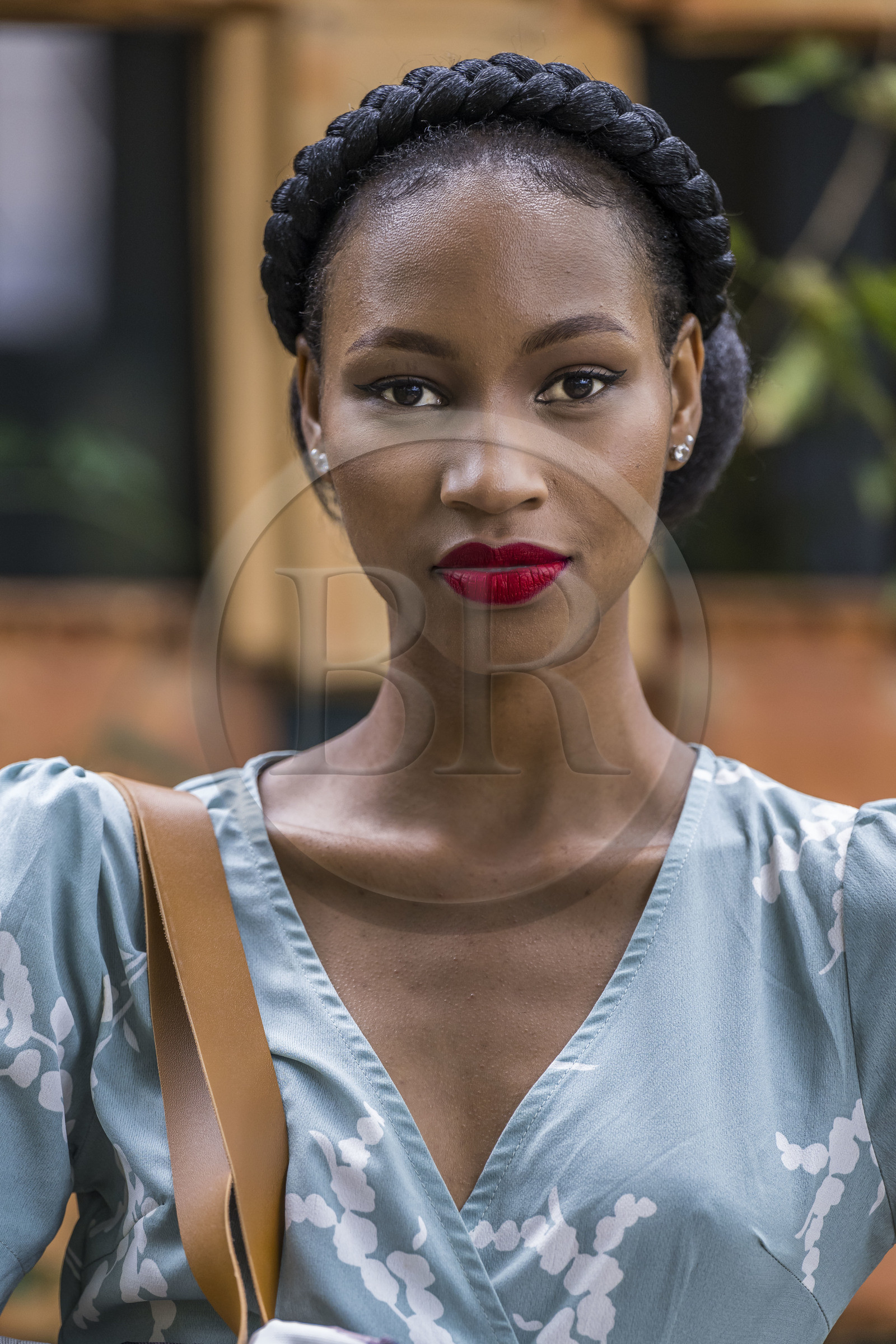 Rwanda, Kigali, Norrsken House Kigali, la mannequin Winnie Shema Tumusiime