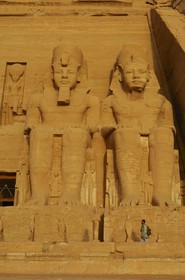 Egypt, Upper Egypt, Nubia, Abu Simbel, site listed as World Heritage by UNESCO, Ramesses II Temple