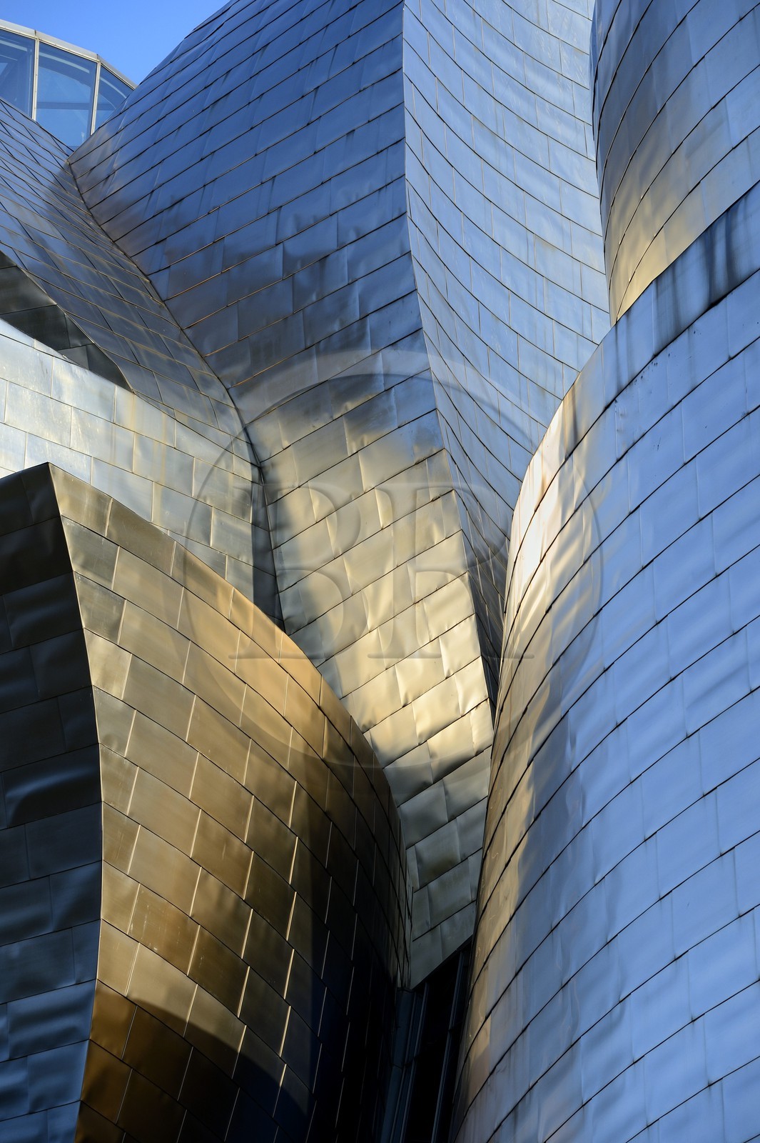 Espagne, Biscaye, Pays Basque espagnol, Bilbao, le musée Guggenheim  de l'architecte Frank Gehry