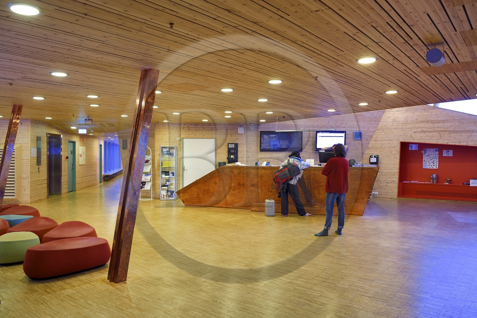 Norvège, Svalbard, Spitzberg, Longyearbyen, université du Svalbard