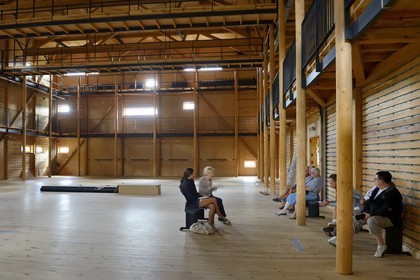 France, Haute Corse, Balagne, the Giussani, Pioggiola, the cultural space (theater, dance, reading, circus) of Stazzona (Forge) welcomes the Aria, the association of actor Robin Renucci