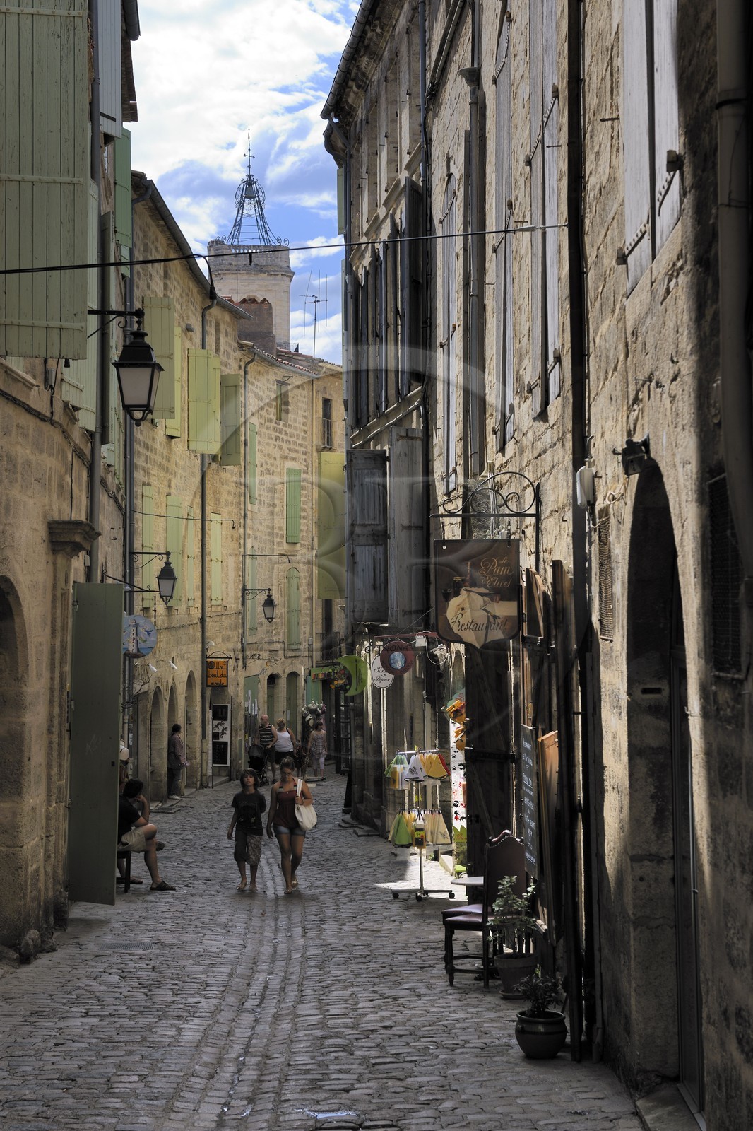 France, Hérault (34), Pézenas, vieille ville, rue de la Foire France, Hérault (34), Pézenas, vieille ville, rue de la Foire