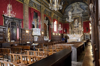 France, Haute-Corse (2B), Bastia, rue Napoléon, oratoire de l’Immaculée-Conception
