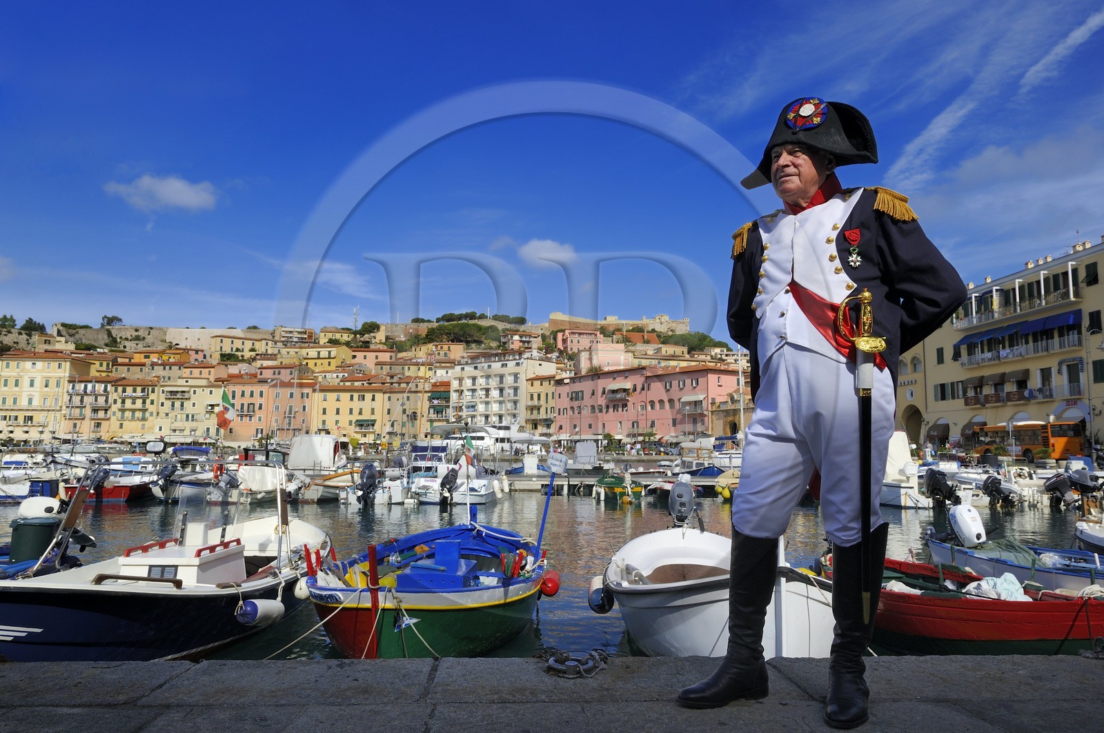 Italy, Tuscany, Elba Island, Portoferraio, the harbour