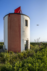 France, Finistère (29), Mer d'Iroise, Ile de Molène, le moulin Amer
