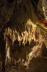 France, Ardèche (07), Saint-Marcel-d'Ardèche, la Grotte de la Madeleine