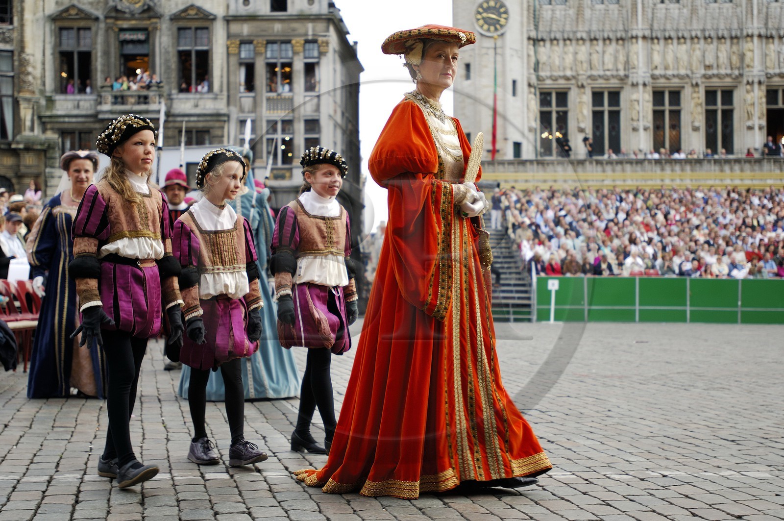 Belgique, Bruxelles, fête de l'Ommegang
