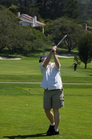 Etats-Unis, Californie, 17 mile drive, golf de Peeble Beach