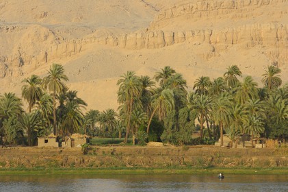 Egypt, Upper Egypt, Nile Valley, the Nile river between Luxor and Esna