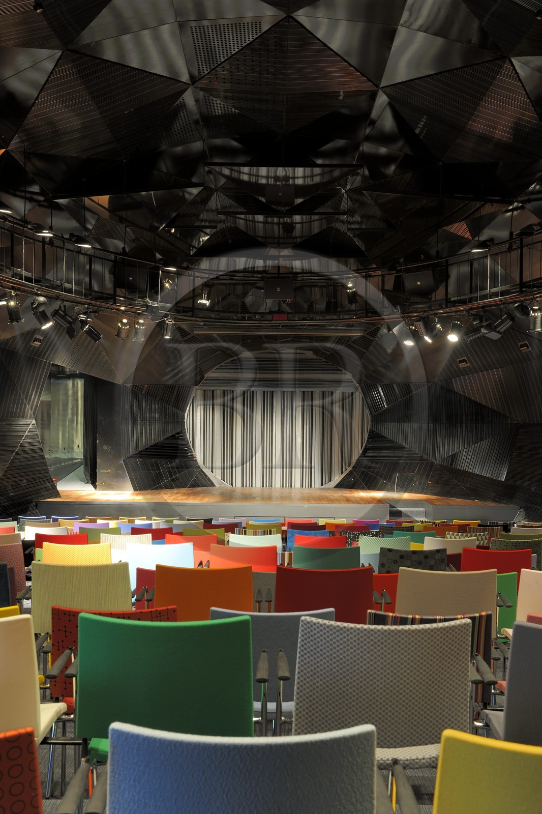 Turquie, Istanbul, Emirgan, le Sakıp Sabancı Museum (SSM), salle de concerts The Seed design by Nevzat Sayin, NSMH Turquie, Istanbul, Emirgan, le Sakıp Sabancı Museum (SSM), salle de concerts The Seed design by Nevzat Sayin, NSMH