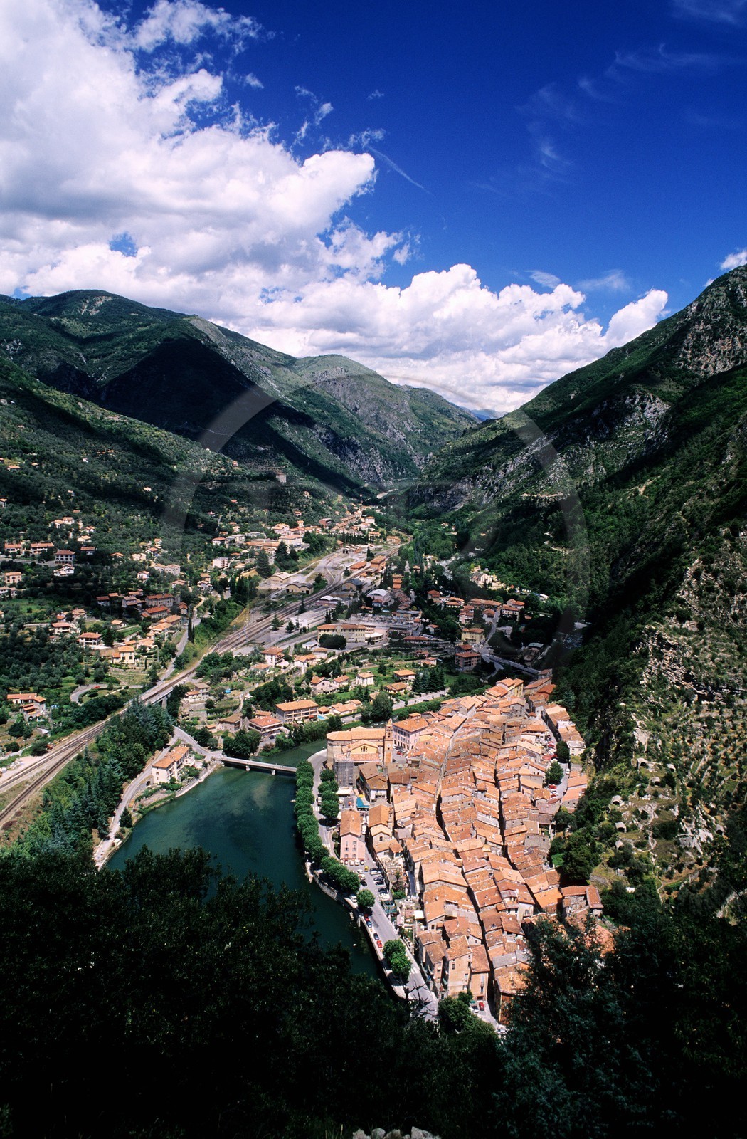 France, Alpes-Maritimes (06), vallée de la Roya et Breil-sur-Roya