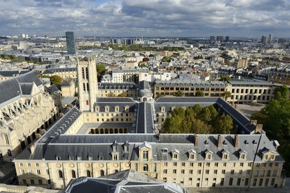 France, Paris (75), Quartier Latin, Tour Clovis du lycée Henri IV