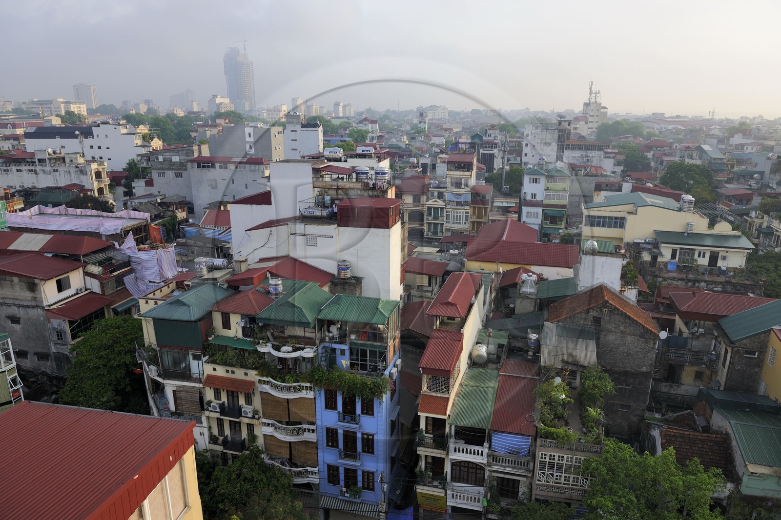Vietnam, Hanoï, la vieille ville dans le quartier des 36 rues